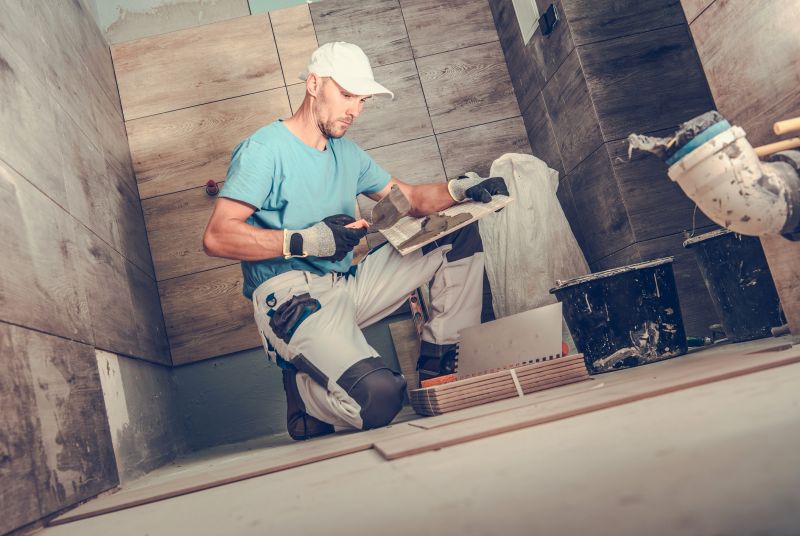 Local Small Bathroom Remodel pros at work