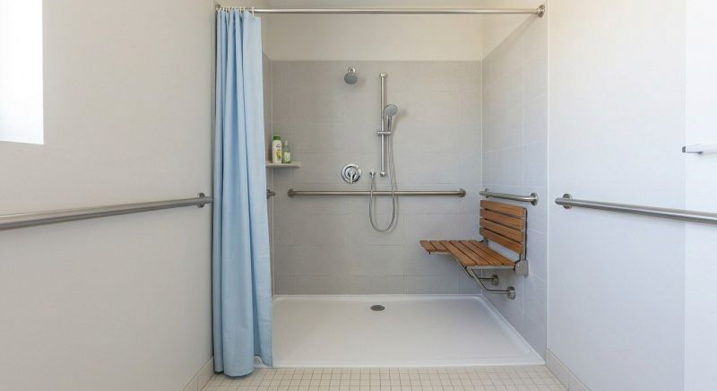 Elderly Shower Installation in Nashua, NH