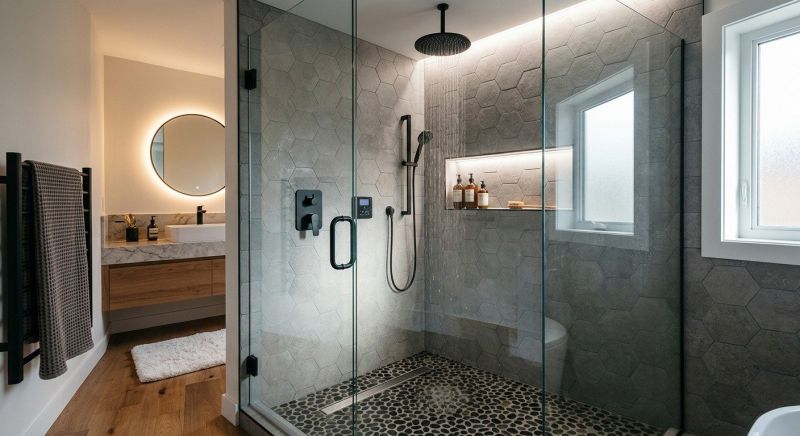 Granite Shower Installation in Danbury, CT