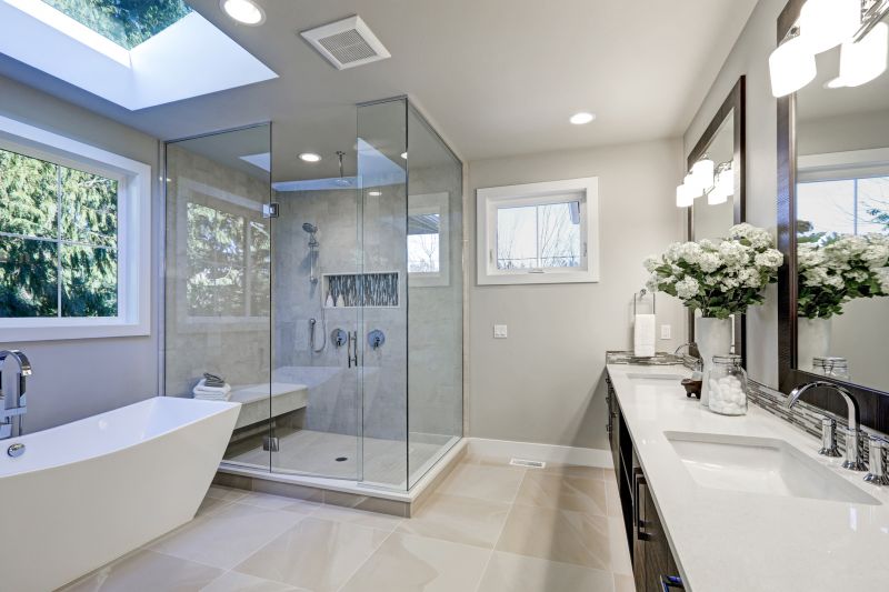Elegant Shower and Tub Combo